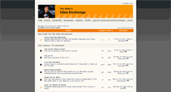 Desktop Screenshot of ideaexchange.timallen.com